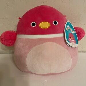8" DELLA THE PINK DUCK SQUISHMALLOWS NWT RARE HARD TO FIND